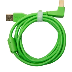 DJ TechTools USB Chroma Cable green abgewinkelt (ca. 1,5m) Kostenloser Versand