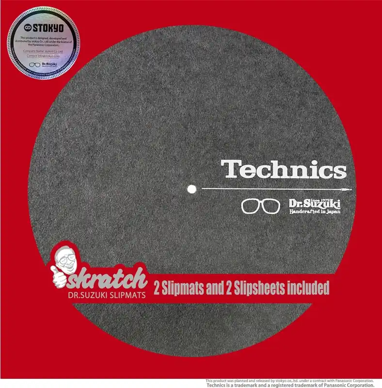 Bestpreis Dr. Suzuki Technics 12" SCRATCH EDITION Slipmats
