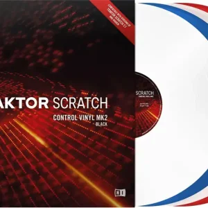 Native Instruments Traktor Scratch Control Vinyl MKII, clear Gratis Versand