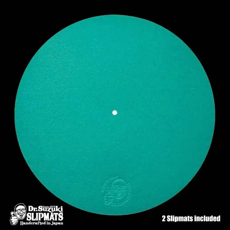 Dr. Suzuki 12" Slipmats Mix-Edition Türkis Zertifiziert