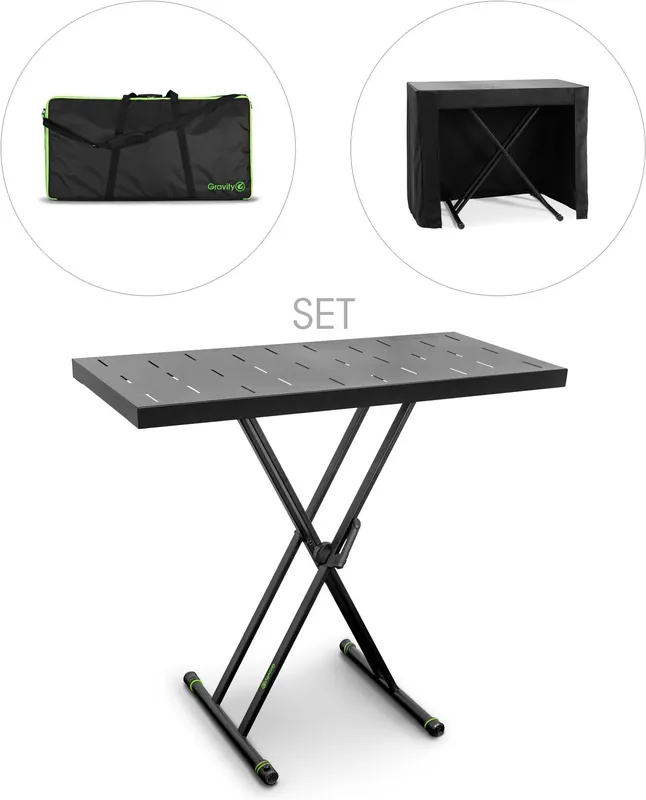 Gravity KSX 2 RD SET 1 DJ-Tisch Kostenloser Versand