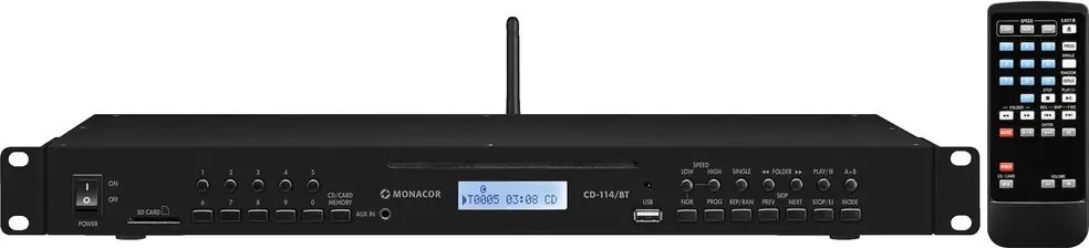 Expressversand Monacor CD-114/BT