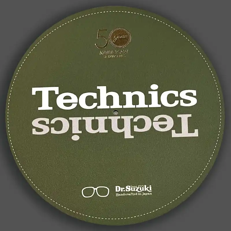 Kostenfreie Lieferung Dr. Suzuki X Technics 12" 50th Limited Edition Slipmats, grün