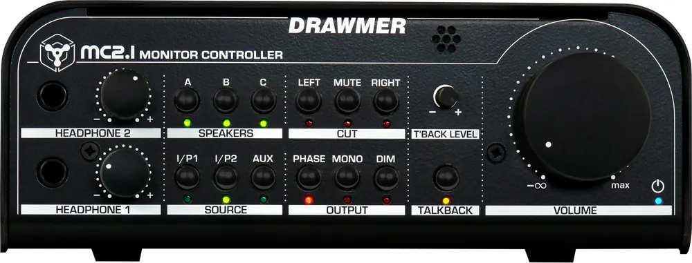 Drawmer MC2.1 Kompakter Monitor-Controller Geprüft