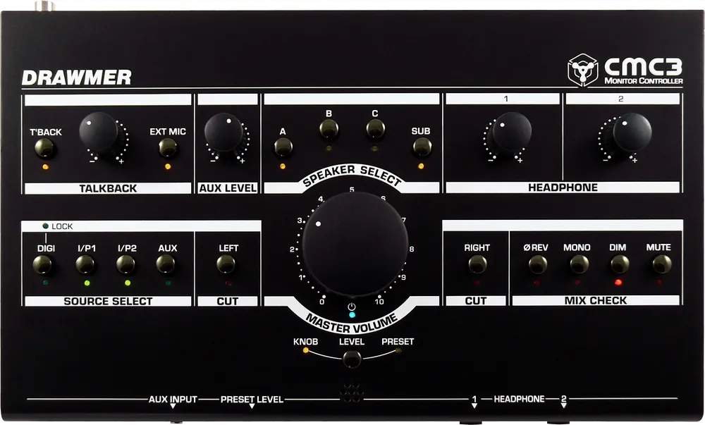 Drawmer CMC3 Kompakter Monitor Controller Kostenloser Versand