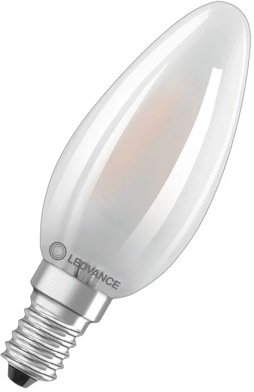 Jetzt Bestellen LEDVANCE LED CLASSIC B ENERGIEEFFIZIENZ B S 2,5W 827 mattiert E14