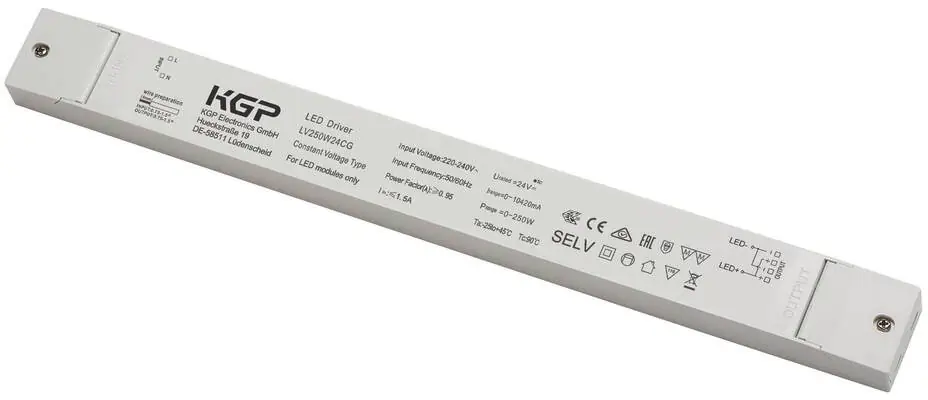 SLV LED Netzteil 250W, 24V weiß Preiswert