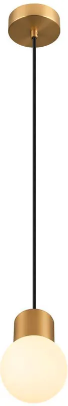 Preisreduziert SLV VARYT, Pendelleuchte, 150cm, E14, 6W, messing
