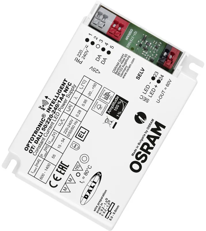 OSRAM OPTOTRONIC® Intelligent - DALI NFC 50/220...240/1A4 NFC Kostenloser Versand