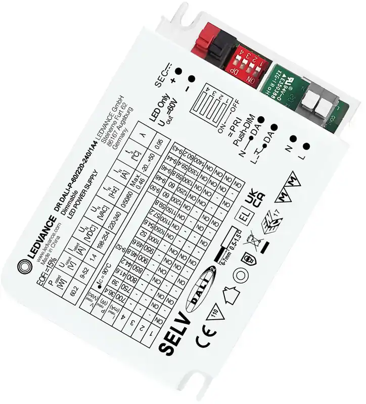 Kostenfreie Lieferung LEDVANCE LED-TREIBER DALI PERFORMANCE G2 -60/220-240/1A4