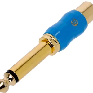 Highlight Adam Hall Connectors 4 STAR A RF2 JM2 G BLU LINE - BLU Line Adapter RCA Female x Klinke TS