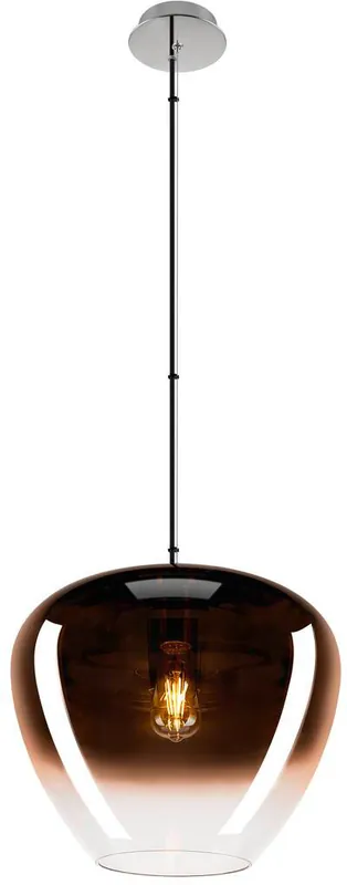 Günstig SLV PANTILO CONVEX 40, Pendelleuchte, 150cm, E27, max. 40W, kupfer