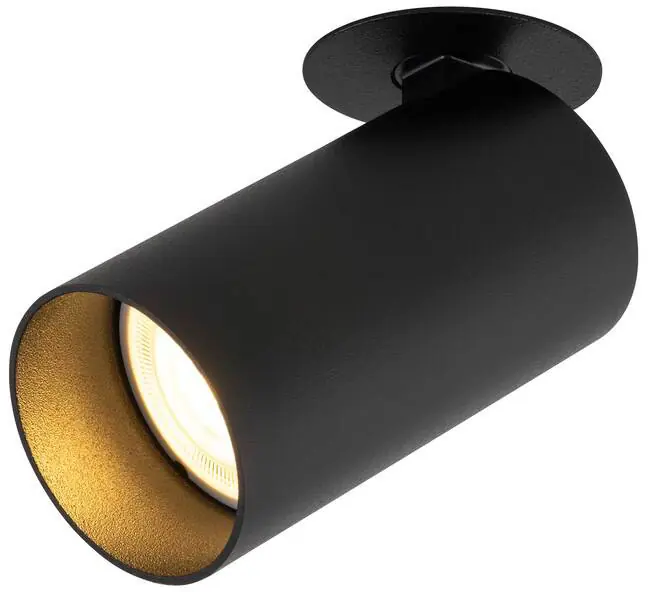 Sichere Zahlung SLV KAMI, Deckeneinbauleuchte, 1x max. 10W, GU10, schwarz