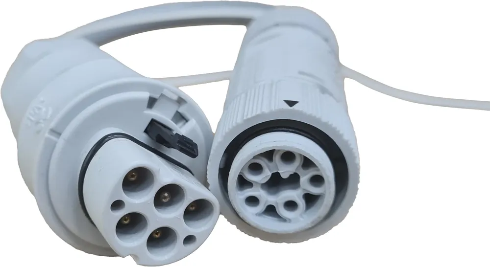 Adapterkabel Wieland Buchse neu - Wieland Stecker alt Preis Gesenkt