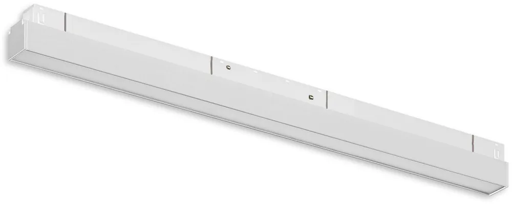 Günstig ISOLED Track48 Linearleuchte 60cm weiß, 20W, 120°, 48V DC, 4000K, CRI90, prismatisch, Line+