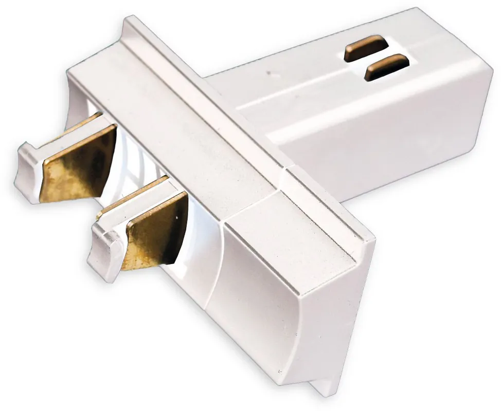 Preiswert ISOLED Track48 Multi X Verbinder zum Basismodul, für Aufbauschiene, weiß, max. 6A, 4-polig