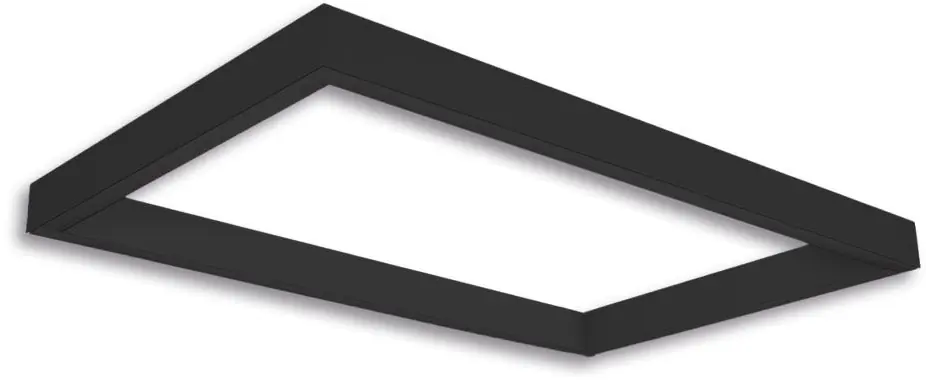 ISOLED Track48 Leuchtenrahmen H50, Innenformat 500x800mm, schwarz, exkl. Trafo Billig