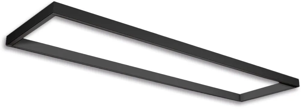 ISOLED Track48 Leuchtenrahmen H50, Innenformat 320x1500mm, schwarz, exkl. Trafo Nur Heute