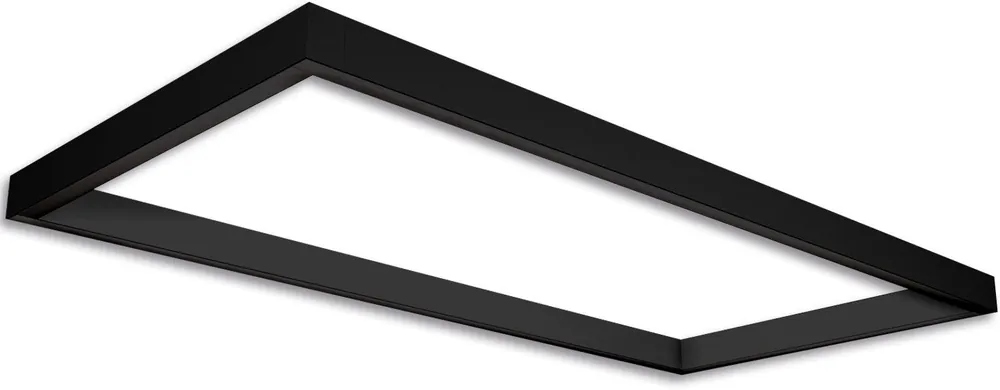 ISOLED Track48 Leuchtenrahmen H50, Innenformat 592x1192mm, schwarz, exkl. Trafo Neu Im Sortiment