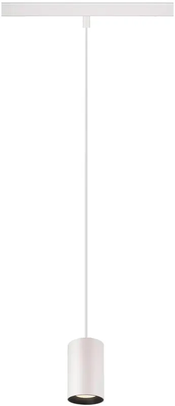 Direkt Vom Hersteller SLV NUMINOS® XS, 48V Pendelleuchte, Pendellänge 150cm, 4000K, 20°, DALI 2, matt weiß / matt