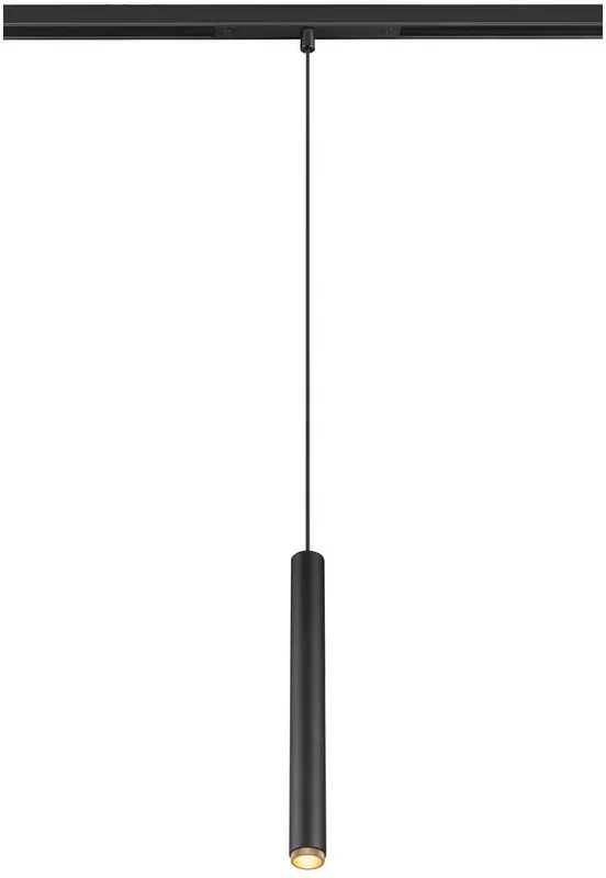 Aktuell SLV GRIP! S, 48V Pendelleuchte, Pendellänge 200cm, 2000-3000 K, 29°, DALI, Dim-to-Warm, schwarz