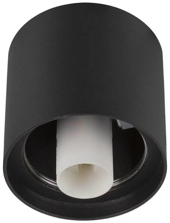 Sonderaktion SLV VARYT, Deckenaufbauleuchte, rund, 1x max. 6W, E14, schwarz