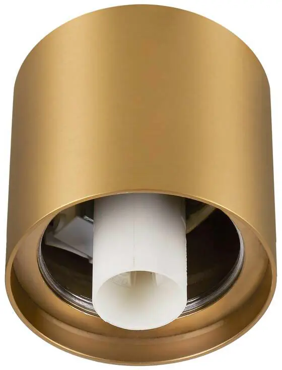 SLV VARYT, Deckenaufbauleuchte, rund, 1x max. 6W, E14, messing Neu Im Sortiment