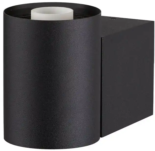 SLV VARYT, Wandaufbauleuchte, rund, 1x max. 6W, E14, schwarz Knallerangebot