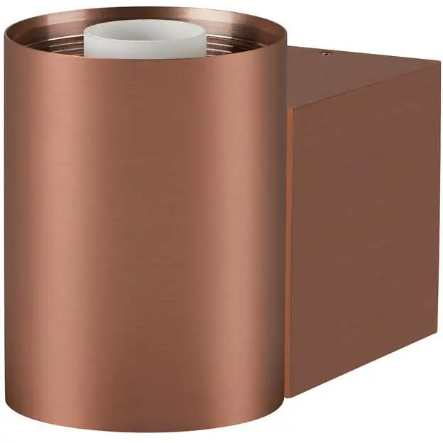 SLV VARYT, Wandaufbauleuchte, rund, 1x max. 6W, E14, kupfer Günstig