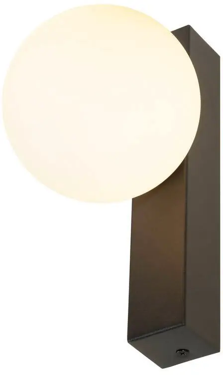 Preisreduziert SLV SUN, Wandaufbauleuchte, eckig, 1x max. 40W, LED-Leuchtmittel, G9, PHASE, schwarz