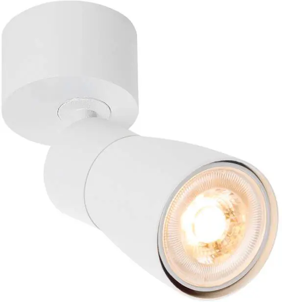 Sale SLV PURI 2.0 Dome, Wand- und Deckenaufbauleuchte, 1x max. 6W GU10, weiß