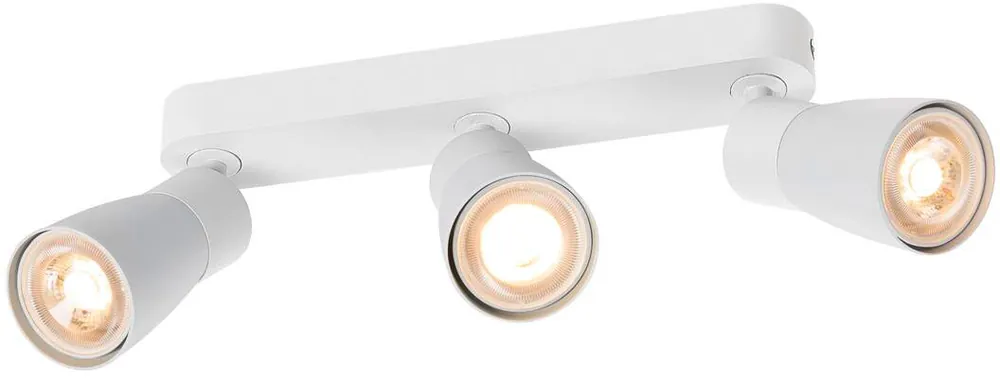 Top-Angebot SLV PURI 2.0 Dome, Wand- und Deckenaufbauleuchte, long, 3 x max. 6W GU10, weiß