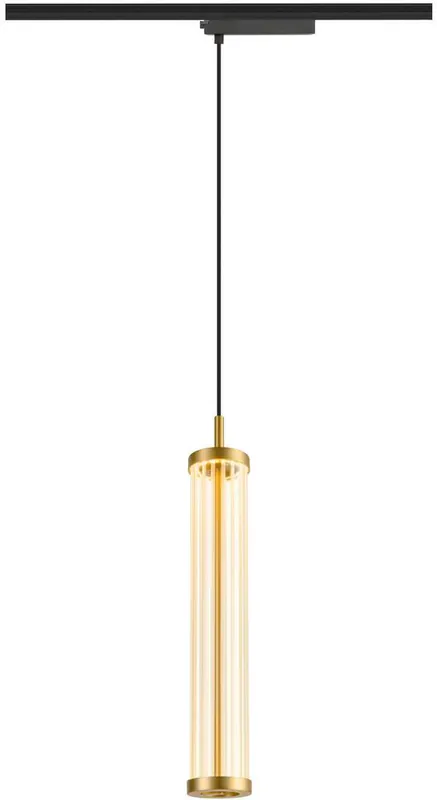 Online Kaufen SLV QUIMERA, 1~ Pendelleuchte, Pendellänge 150cm, 2700K, PHASE, gebürstet messing