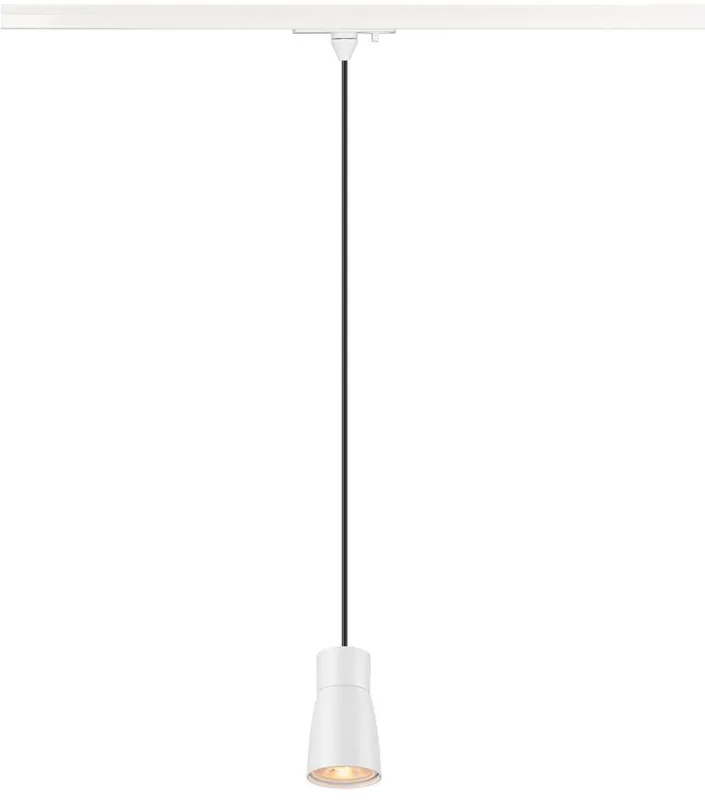SLV PURI 2.0 Dome, 1~ Pendelleuchte, GU10, Pendellänge 200cm, 1x max. 6W, weiß Knallerangebot
