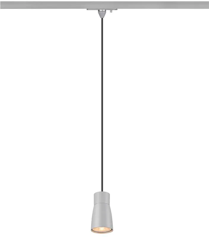 Kracherpreis SLV PURI 2.0 Dome, 1~ Pendelleuchte, GU10, Pendellänge 200cm, 1x max. 6W, grau