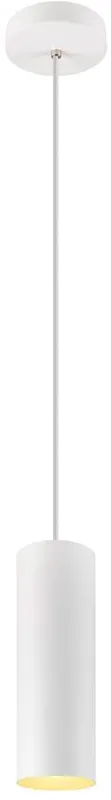 SLV ENOLA®, Pendelleuchte, Pendellänge 150cm, E27, 1x max. 50W, matt weiß Direktkauf