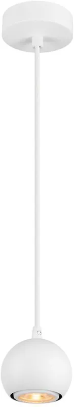 SLV LIGHT EYE® 90, Pendelleuchte, GU10, Pendellänge 150cm, 1x max. 6W, matt weiß Preiswert