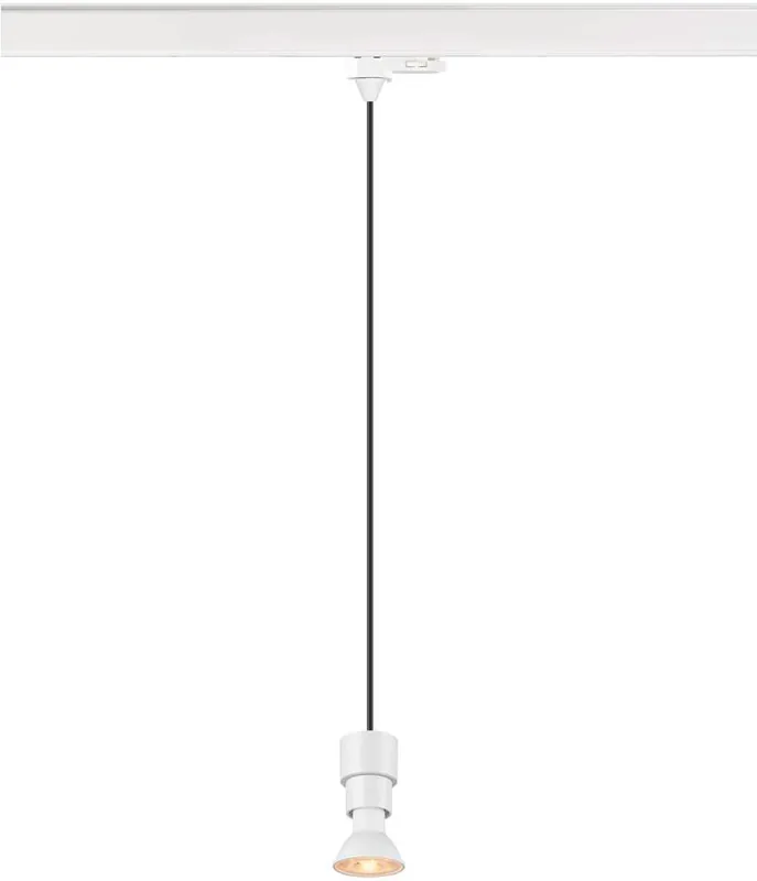 Gratis Versand SLV PURI 2.0 Basic, 3~ Pendelleuchte, GU10, Pendellänge 200cm, 1x max. 6W, weiß