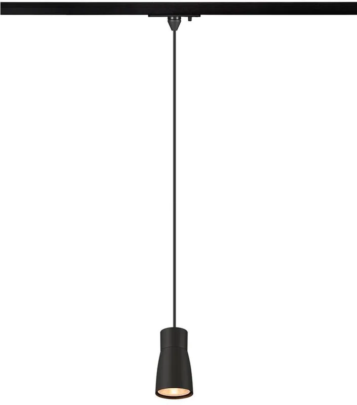 SLV PURI 2.0 Dome, 1~ Pendelleuchte, GU10, Pendellänge 200cm, 1x max. 6W, schwarz Saisonangebot
