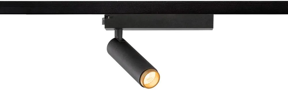 SLV GRIP! S, 1~ Spot, zylindrisch, 3000K, 11W, PHASE, 29°, schwarz / gold Bestpreis