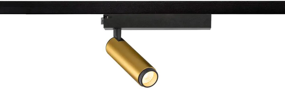 SLV GRIP! S, 1~ Spot, zylindrisch, 3000K, 11W, PHASE, 29°, gold / schwarz Saisonangebot