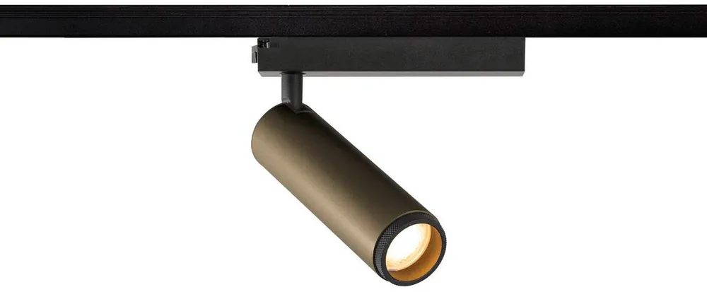 Neu Im Sortiment SLV GRIP! M, 1~ Spot, zylindrisch, 3000K, 20W, PHASE, 42°, bronze / schwarz