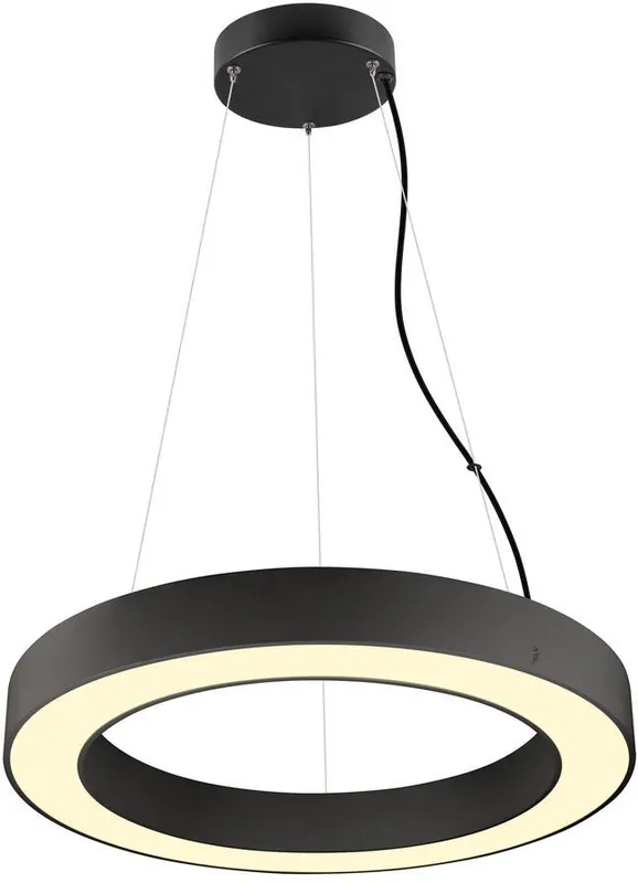SLV MEDO® RING 60, Pendelleuchte, Pendellänge 300cm, 3000/4000K, 110°, PHASE, schwarz Bestseller