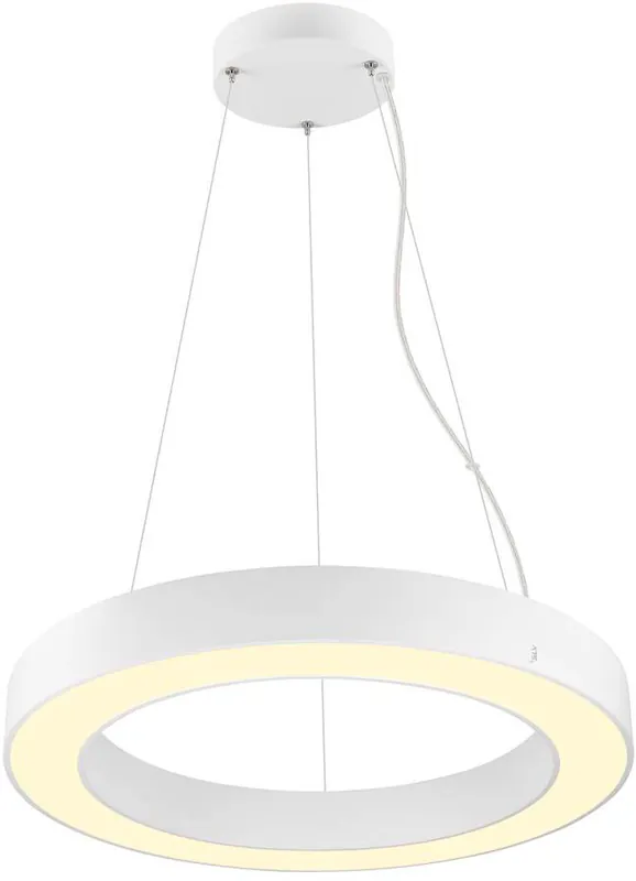Super-Preis SLV MEDO® RING 60, Pendelleuchte, Pendellänge 300cm, 3000/4000K, 110°, PHASE, weiß