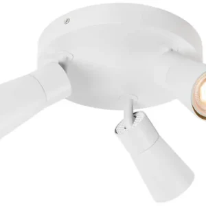 Abverkauf SLV PURI 2.0 Cone, Wand- und Deckenaufbauleuchte, rund, 3 x max. 6W GU10, weiß