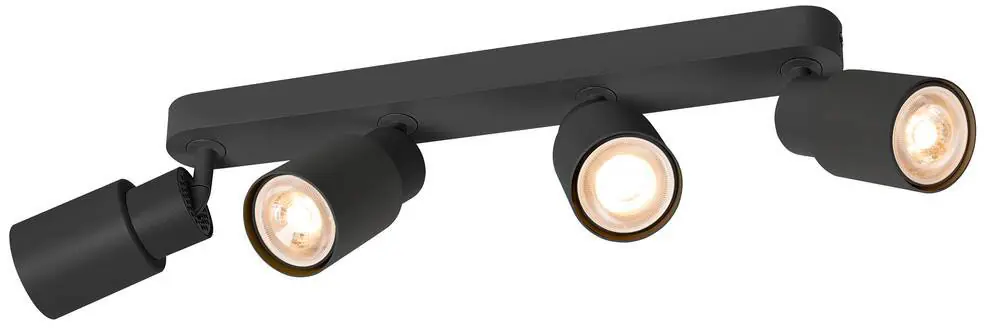 SLV PURI 2.0 Tube, Wand- und Deckenaufbauleuchte, long, 4 x max. 6W GU10, schwarz Sale