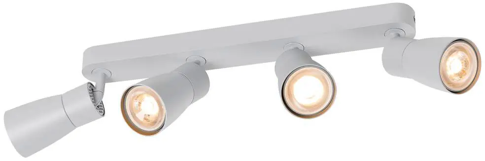 SLV PURI 2.0 Dome, Wand- und Deckenaufbauleuchte, long, 4 x max. 6W GU10, grau Neu