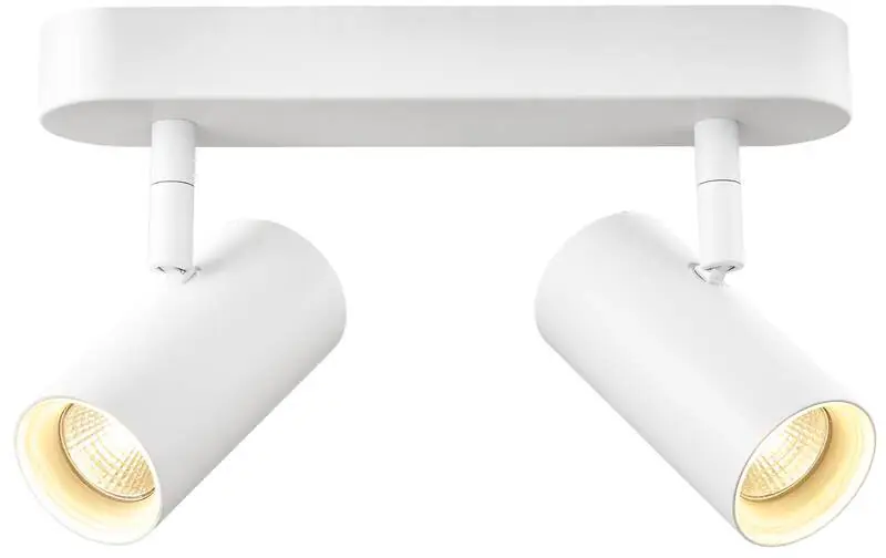 SLV NOBLO®, Wand- und Deckenaufbauleuchte, double, rund, 2000-3000K, 15W, Dim-to-Warm, PHASE Preis Gesenkt