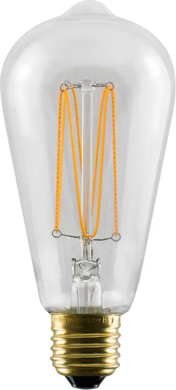 SLV LED Rusika Soft Cage, LED-Leuchtmittel, E27, PHASE, 6W, 2200K Neu