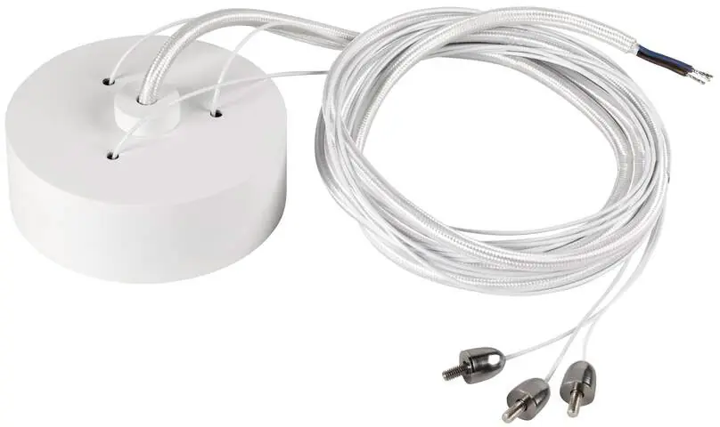 Bestpreis SLV DECONA, Abhängeset, Pendellänge 150cm, weiß